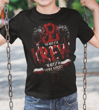 koszulka dziecięca WASZA KREW